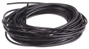 Cable Spiral Wrap Tubing, 15mm, Polyethylene, 10m, Black